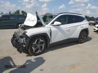 ✅ 2024 Hyundai Tucson Limited • VIN: 5NMJECDE3RH369915 • Лот: 70662795. Опубликован ранее на Copart с пробегом 107 341 миль. Бесплатный доступ к архиву аукционных продаж из США и подробный отчёт об истории автомобиля на DreamBid. Изображение 1.