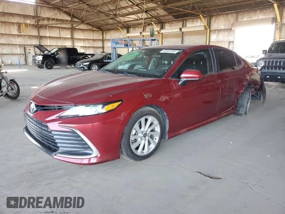 ✅ 2021 Toyota Camry LE • VIN: 4T1C11AK2MU577039 • Lot: 92267255. Listed on Copart with 90,989 mi. Free auction sales archive from the USA and detailed vehicle history report at DreamBid. Image 1.