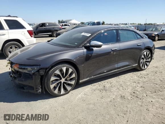 ✅ 2022 Lucid Air Grand Touring • VIN: 50EA1GBA8NA004844 • Lot: 72620264. Wystawiony na Copart z przebiegiem 28 478 mil. Bezpłatny archiwum sprzedaży aukcyjnych z USA i szczegółowy raport historii pojazdu na DreamBid. Zdjęcie 1.