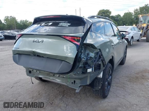 ✅ 2025 Kia Sportage X-Line • VIN: 5XYK6CDF2SG233608 • Lot: 43075329. Listed on IAAI with 9,277 mi. Free auction sales archive from the USA and detailed vehicle history report at DreamBid. Image 17.