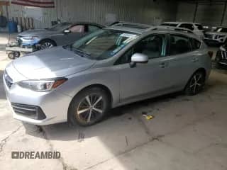 2020 Subaru Impreza Premium with VIN 4S3GTAD68L3724760, listed as a Copart auction lot 68588015 with 60,797 mi miles and Salvage title. Bid and sale history available at DreamBid. Image 1.