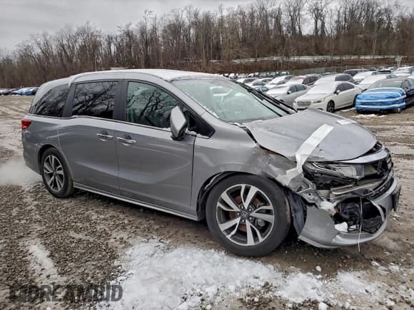 ✅ 2022 Honda Odyssey Touring • VIN: 5FNRL6H87NB054500 • Лот: 95748605. Опубликован ранее на Copart с пробегом 68 517 миль. Бесплатный доступ к архиву аукционных продаж из США и подробный отчёт об истории автомобиля на DreamBid. Изображение 4.