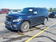 ✅ 2015 Infiniti QX80 • VIN: JN8AZ2NF3F9573034 • Lot: 42317361. Listed on IAAI with 128,959 mi. Free auction sales archive from the USA and detailed vehicle history report at DreamBid. Image 22.