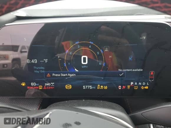 2025 Chevrolet Equinox AWD RS с VIN 3GNAXTEG5SL214390, выставлен на аукционе Copart как лот 57106575 с пробегом 5 775 миль миль и Списание • Salvage title. История ставок и продаж доступна на DreamBid. Изображение 9.