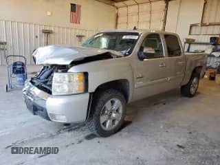 2010 Chevrolet Silverado 1500 LT with VIN 3GCRCSE08AG291217, listed as a Copart auction lot 85160635 with 160,392 mi miles and Salvage title. Bid and sale history available at DreamBid. Image 1.