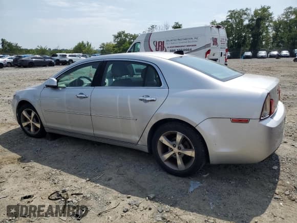 ✅ 2012 Chevrolet Malibu 1LT • VIN: 1G1ZC5E02CF383700 • Lot: 68556544. Listed on Copart with 83,495 mi. Free auction sales archive from the USA and detailed vehicle history report at DreamBid. Image 2.
