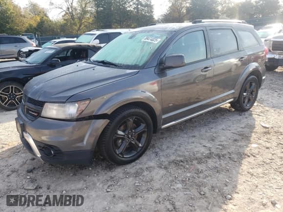 ✅ 2020 Dodge Journey Crossroad • VIN: 3C4PDCGB7LT188910 • Lot: 89474825. Listed on Copart with 242,948 mi. Free auction sales archive from the USA and detailed vehicle history report at DreamBid. Image 1.