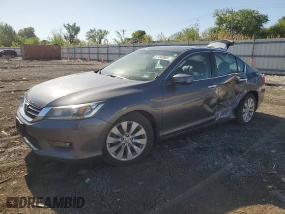 ✅ 2015 Honda Accord EX-L • VIN: 1HGCR2F81FA071630 • Lot: 57248565. Listed on Copart with 79,071 mi. Free auction sales archive from the USA and detailed vehicle history report at DreamBid. Image 1.