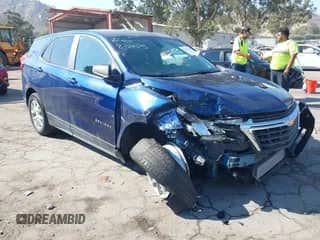 2022 Chevrolet Equinox LS z VIN 3GNAXHEV6NS242656, wystawiony jako IAAI lot #42979446 z przebiegiem 16 852 mil mil oraz . Historia ofert i sprzedaży dostępna na DreamBid. Obrazek 1.