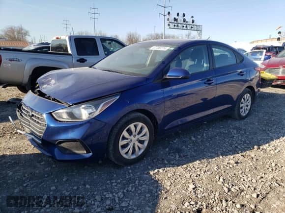 2021 Hyundai Accent SE с VIN 3KPC24A60ME142279, выставлен на аукционе Copart как лот 47706774 с пробегом 42 559 миль миль и . История ставок и продаж доступна на DreamBid. Изображение 1.