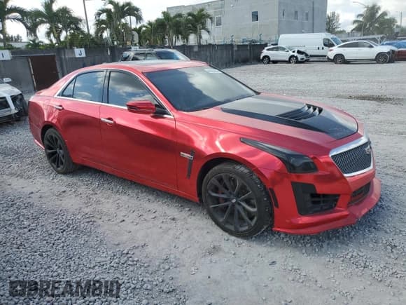 ✅ 2018 Cadillac CTS-V • VIN: 1G6A15S64J0127287 • Lot: 44023455. Listed on Copart with 48,678 mi. Free auction sales archive from the USA and detailed vehicle history report at DreamBid. Image 4.