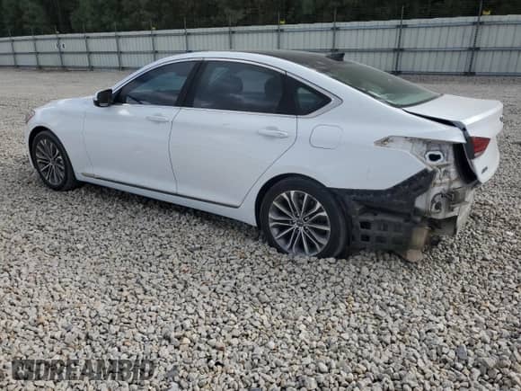 2015 Hyundai Genesis 3.8L z VIN KMHGN4JE3FU030138, wystawiony jako Copart lot #78544964 z przebiegiem 57 170 mil mil oraz Szkoda całkowita • Salvage title. Historia ofert i sprzedaży dostępna na DreamBid. Obrazek 2.
