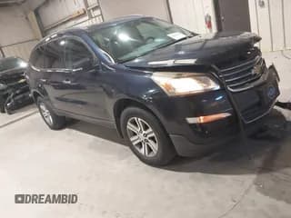 ✅ 2015 Chevrolet Traverse LT • VIN: 1GNKRGKD6FJ212628 • Lot: 43661372. Listed on IAAI with 199,680 mi. Free auction sales archive from the USA and detailed vehicle history report at DreamBid. Image 1.