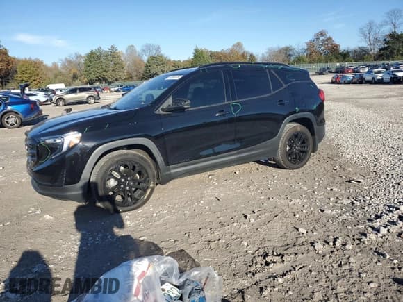 ✅ 2020 GMC Terrain SLE • VIN: 3GKALMEV0LL310734 • Лот: 91269115. Опубликован ранее на Copart с пробегом 106 317 миль. Бесплатный доступ к архиву аукционных продаж из США и подробный отчёт об истории автомобиля на DreamBid. Изображение 1.