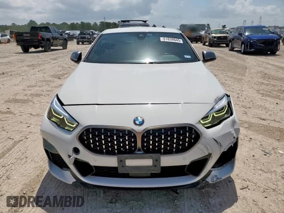 ✅ 2020 BMW 2 Series M235i xDrive • VIN: WBA13AL08L7F63158 • Lot: 61839945. Listed on Copart with 32,746 mi. Free auction sales archive from the USA and detailed vehicle history report at DreamBid. Image 5.