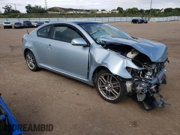 ✅ 2006 Scion tC • VIN: JTKDE177360134336 • Lot: 81779145. Listed on Copart with 104,386 mi. Free auction sales archive from the USA and detailed vehicle history report at DreamBid. Image 4.