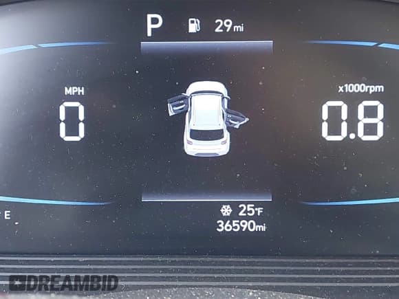 ✅ 2023 Hyundai Venue SE • VIN: KMHRB8A33PU210843 • Lot: 41257957. Listed on IAAI with 36,590 mi. Free auction sales archive from the USA and detailed vehicle history report at DreamBid. Image 15.