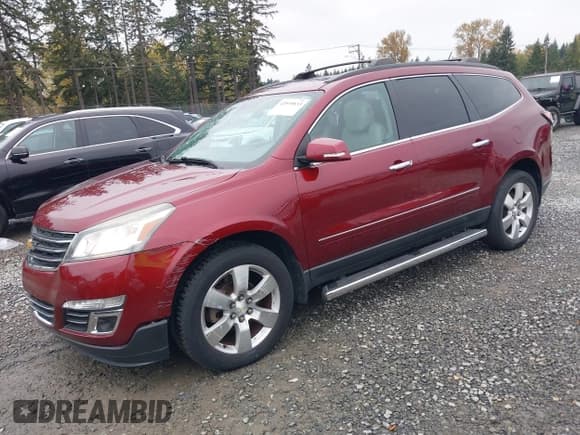 ✅ 2015 Chevrolet Traverse LTZ • VIN: 1GNKRJKD1FJ357878 • Lot: 43539833. Wystawiony na IAAI z przebiegiem 126 667 mil. Bezpłatny archiwum sprzedaży aukcyjnych z USA i szczegółowy raport historii pojazdu na DreamBid. Zdjęcie 2.