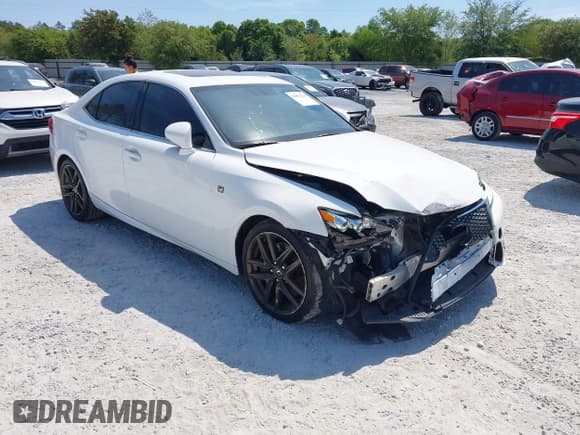✅ 2016 Lexus IS 200t • VIN: JTHBA1D21G5023967 • Lot: 42051274. Listed on IAAI with 75,561 mi. Free auction sales archive from the USA and detailed vehicle history report at DreamBid. Image 1.