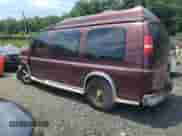 2003 Chevrolet Express Passenger with VIN 1GBFG15X431233061, listed as a Copart auction lot 62646375 with Not provided miles and Salvage title. Bid and sale history available at DreamBid. Image 2.