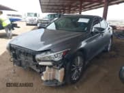 ✅ 2020 Infiniti Q50 Luxe • VIN: JN1EV7AP7LM208498 • Lot: 42374949. Listed on IAAI with 72,280 mi. Free auction sales archive from the USA and detailed vehicle history report at DreamBid. Image 18.