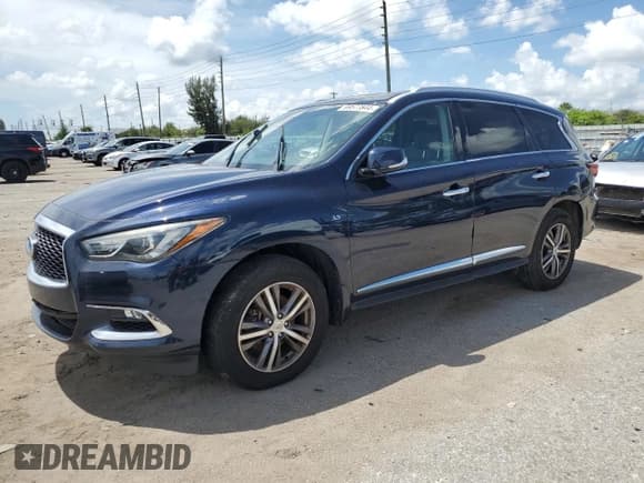 ✅ 2019 Infiniti QX60 Luxe • VIN: 5N1DL0MM4KC561014 • Лот: 69577844. Опубликован ранее на Copart с пробегом 177 089 миль. Бесплатный доступ к архиву аукционных продаж из США и подробный отчёт об истории автомобиля на DreamBid. Изображение 1.