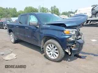 2020 Chevrolet Silverado 1500 Custom z VIN 3GCPYBEK9LG257445, wystawiony jako IAAI lot #42908401 z przebiegiem 59 269 mil mil oraz . Historia ofert i sprzedaży dostępna na DreamBid. Obrazek 1.