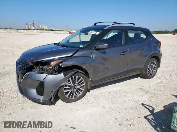 ✅ 2024 Nissan Kicks SV • VIN: 3N1CP5CV4RL472363 • Lot: 92076225. Listed on Copart with 37,528 mi. Free auction sales archive from the USA and detailed vehicle history report at DreamBid. Image 1.