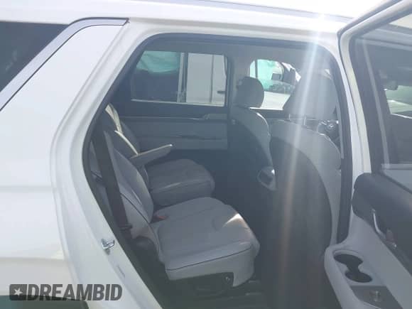 2025 Hyundai Palisade SEL z VIN KM8R2DGE7SU833358, wystawiony jako IAAI lot #43581897 z przebiegiem 31 129 mil mil oraz . Historia ofert i sprzedaży dostępna na DreamBid. Obrazek 8.