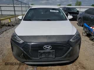 2017 Hyundai Ioniq Blue with VIN KMHC65LC3HU047196, listed as a Copart auction lot 60471863 with 104,762 mi miles and . Bid and sale history available at DreamBid. Image 5.