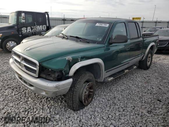✅ 2004 Dodge Dakota SLT • VIN: 1D7HG48N34S525558 • Lot: 77892794. Wystawiony na Copart z przebiegiem 206 341 mil. Bezpłatny archiwum sprzedaży aukcyjnych z USA i szczegółowy raport historii pojazdu na DreamBid. Zdjęcie 1.