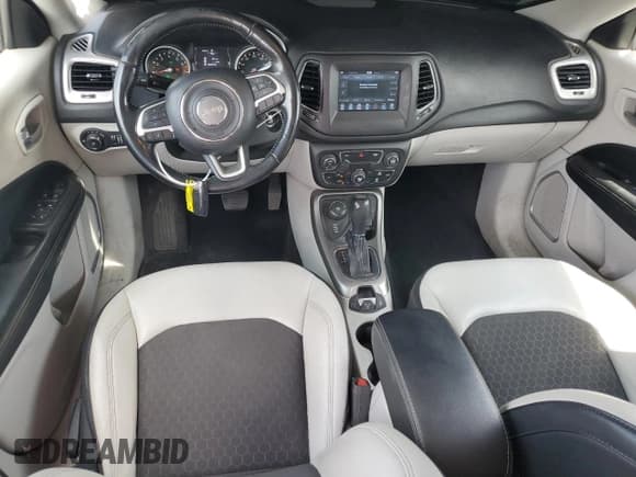 ✅ 2019 Jeep Compass Latitude • VIN: 3C4NJDBB0KT790625 • Lot: 56214235. Listed on Copart with Not provided. Free auction sales archive from the USA and detailed vehicle history report at DreamBid. Image 8.