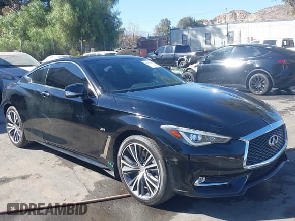 ✅ 2017 Infiniti Q60 2.0t • VIN: JN1CV7EKXHM110336 • Лот: 43166016. Опубликован ранее на IAAI с пробегом 91 236 миль. Бесплатный доступ к архиву аукционных продаж из США и подробный отчёт об истории автомобиля на DreamBid. Изображение 1.