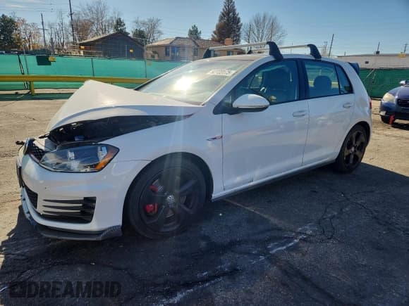 ✅ 2015 Volkswagen Golf GTI S • VIN: 3VW447AU1FM058234 • Lot: 92723175. Listed on Copart with 96,392 mi. Free auction sales archive from the USA and detailed vehicle history report at DreamBid. Image 1.