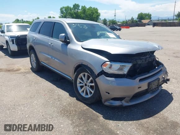 ✅ 2020 Dodge Durango Pursuit • VIN: 1C4SDJFT5LC376832 • Lot: 42651418. Listed on IAAI with 113,796 mi. Free auction sales archive from the USA and detailed vehicle history report at DreamBid. Image 1.