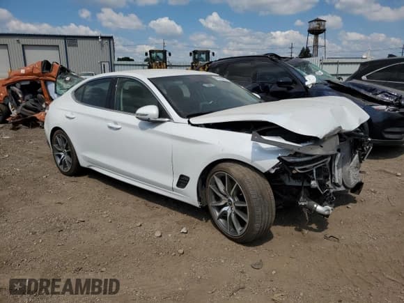 ✅ 2023 Genesis G70 2.0T • VIN: KMTG34TA9PU123771 • Lot: 62946065. Wystawiony na Copart z przebiegiem 43 171 mil. Bezpłatny archiwum sprzedaży aukcyjnych z USA i szczegółowy raport historii pojazdu na DreamBid. Zdjęcie 4.