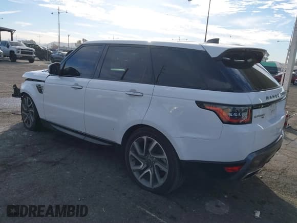 ✅ 2022 Land Rover Range Rover Sport HSE Silver Edition • VIN: SALWR2SU1NA243662 • Lot: 41179095. Listed on IAAI with 45,172 mi. Free auction sales archive from the USA and detailed vehicle history report at DreamBid. Image 3.