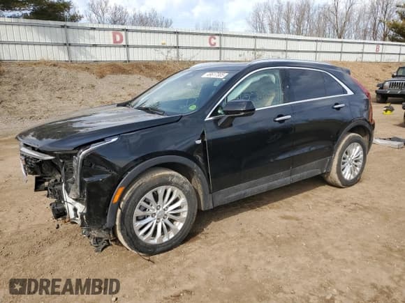 ✅ 2024 Cadillac XT4 AWD Luxury • VIN: 1GYFZBR43RF229875 • Lot: 49617305. Listed on Copart with Not provided. Free auction sales archive from the USA and detailed vehicle history report at DreamBid. Image 1.