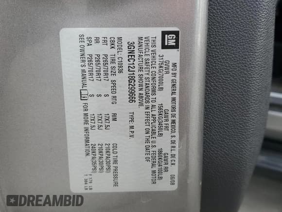 ✅ 2008 Chevrolet Avalanche 2LT • VIN: 3GNEC12J18G299666 • Lot: 87299215. Wystawiony na Copart z przebiegiem 125 189 mil. Bezpłatny archiwum sprzedaży aukcyjnych z USA i szczegółowy raport historii pojazdu na DreamBid. Zdjęcie 12.