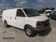 ✅ 2015 Chevrolet Express Cargo • VIN: 1GCWGFCF3F1161602 • Lot: 42694808. Listed on IAAI with 161,784 mi. Free auction sales archive from the USA and detailed vehicle history report at DreamBid. Image 1.