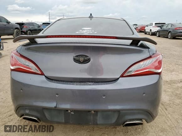 ✅ 2015 Hyundai Genesis Coupe Ultimate • VIN: KMHHU6KJ3FU130030 • Lot: 62822785. Listed on Copart with 95,765 mi. Free auction sales archive from the USA and detailed vehicle history report at DreamBid. Image 6.