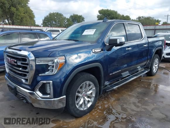 ✅ 2022 GMC Sierra 1500 SLT • VIN: 3GTP8DED1NG152379 • Лот: 43270295. Опубликован ранее на IAAI с пробегом 65 544 миль. Бесплатный доступ к архиву аукционных продаж из США и подробный отчёт об истории автомобиля на DreamBid. Изображение 2.