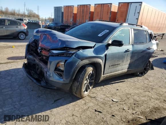 2025 Chevrolet Equinox AWD RS с VIN 3GNAXTEG1SL145794, выставлен на аукционе Copart как лот 42363945 с пробегом 2 988 миль миль и На запчасти • Non repairable. История ставок и продаж доступна на DreamBid. Изображение 1.