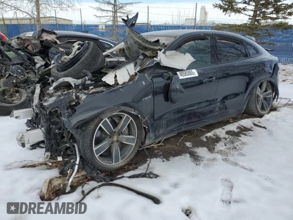 ✅ 2023 Porsche Cayenne Turbo S E-Hybrid • VIN: WP1BH2AY8PDA37087 • Lot: 46585885. Listed on Copart with Not provided. Free auction sales archive from the USA and detailed vehicle history report at DreamBid. Image 1.