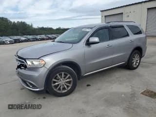 ✅ 2018 Dodge Durango SXT • VIN: 1C4RDJAG6JC102268 • Lot: 85547215. Wystawiony na Copart z przebiegiem 116 760 mil. Bezpłatny archiwum sprzedaży aukcyjnych z USA i szczegółowy raport historii pojazdu na DreamBid. Zdjęcie 1.