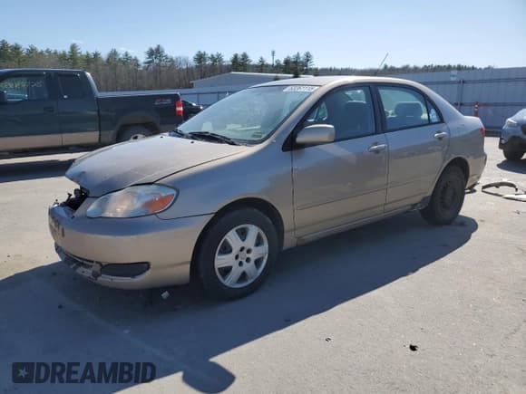 ✅ 2005 Toyota Corolla CE • VIN: 2T1BR32E75C332166 • Lot: 53261115. Listed on Copart with 173,083 mi. Free auction sales archive from the USA and detailed vehicle history report at DreamBid. Image 1.