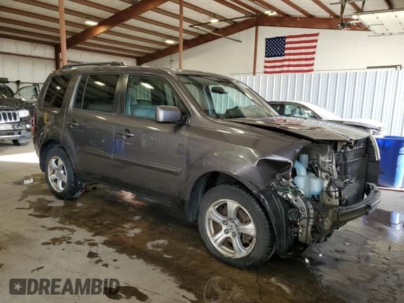 ✅ 2014 Honda Pilot EX-L • VIN: 5FNYF4H55EB052855 • Lot: 92125045. Listed on Copart with 150,953 mi. Free auction sales archive from the USA and detailed vehicle history report at DreamBid. Image 4.