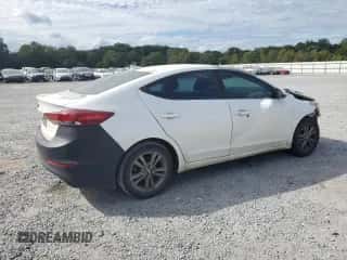 2018 Hyundai Elantra Value Edition with VIN 5NPD84LF6JH259095, listed as a Copart auction lot 81836415 with 242,865 mi miles and Salvage title. Bid and sale history available at DreamBid. Image 3.