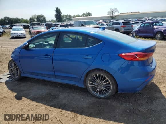 2018 Hyundai Elantra Sport с VIN KMHD04LB2JU640738, выставлен на аукционе Copart как лот 68458184 с пробегом 111 561 миль миль и Чистый • Clean title. История ставок и продаж доступна на DreamBid. Изображение 2.