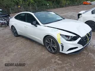 ✅ 2022 Hyundai Sonata SEL Plus • VIN: 5NPEJ4J28NH144660 • Лот: 43298196. Опубликован ранее на IAAI с пробегом 44 557 миль. Бесплатный доступ к архиву аукционных продаж из США и подробный отчёт об истории автомобиля на DreamBid. Изображение 1.